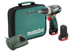 Дрель-шуруповерт Metabo PowerMaxx BS 600079550 (с 2-мя АКБ и сумкой) - фото