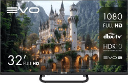 Телевизор EVO TV 32 BLACK - фото