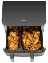 Аэрогриль (аэрофритюрница) Xiaomi Dual Zone Air Fryer 10L MAF-D1001 (евровилка) - фото2
