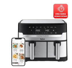 Аэрогриль (аэрофритюрница) Tefal Dual Easy Fry & Grill EY905D10 - фото2