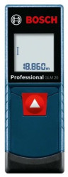 Лазерный дальномер Bosch GLM 20 Professional 0601072E00 - фото