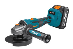 Угловая шлифмашина Bort BWS-21LI (с 2-мя АКБ, кейс) - фото