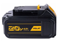 Аккумулятор VOLAT DEW-DCB200 (20В/6 Ah) - фото