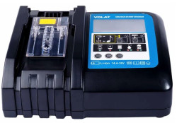 Зарядное устройство VOLAT CDQ-MAK-DC18RF (14.4-18В) для аккумуляторов Makita - фото2