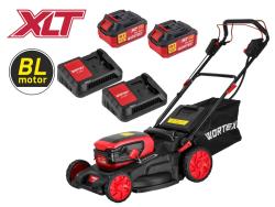 Газонокосилка аккумуляторная Wortex CLM 4536-4 XLT Set 2334160 (с 2-мя АКБ) - фото