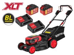 Газонокосилка аккумуляторная Wortex CLM 4536-4 XLT Set 2334161 (с 2-мя АКБ) - фото
