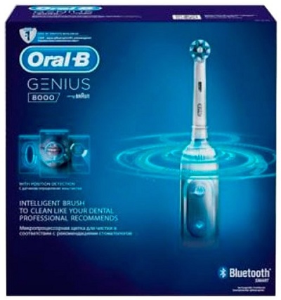 Электрическая зубная щетка Braun Oral-B Genius 8000 White D701.535.5XC - фото6