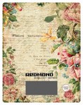Весы кухонные Redmond RS-736 (цветы) электронные - фото