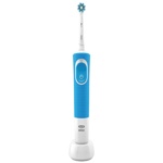 Электрическая зубная щетка Braun Oral-B Vitality 100 Cross Action  (D100.413.1) голубой - фото