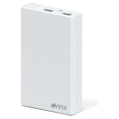 Портативное зарядное устройство Hiper RP11000 White - фото2